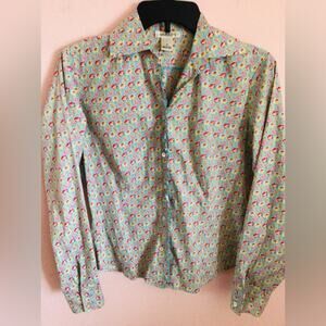 Harold’s  long Sleeve floral Blouse Size 6